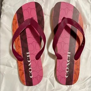 New Coach Zak Flip Flops